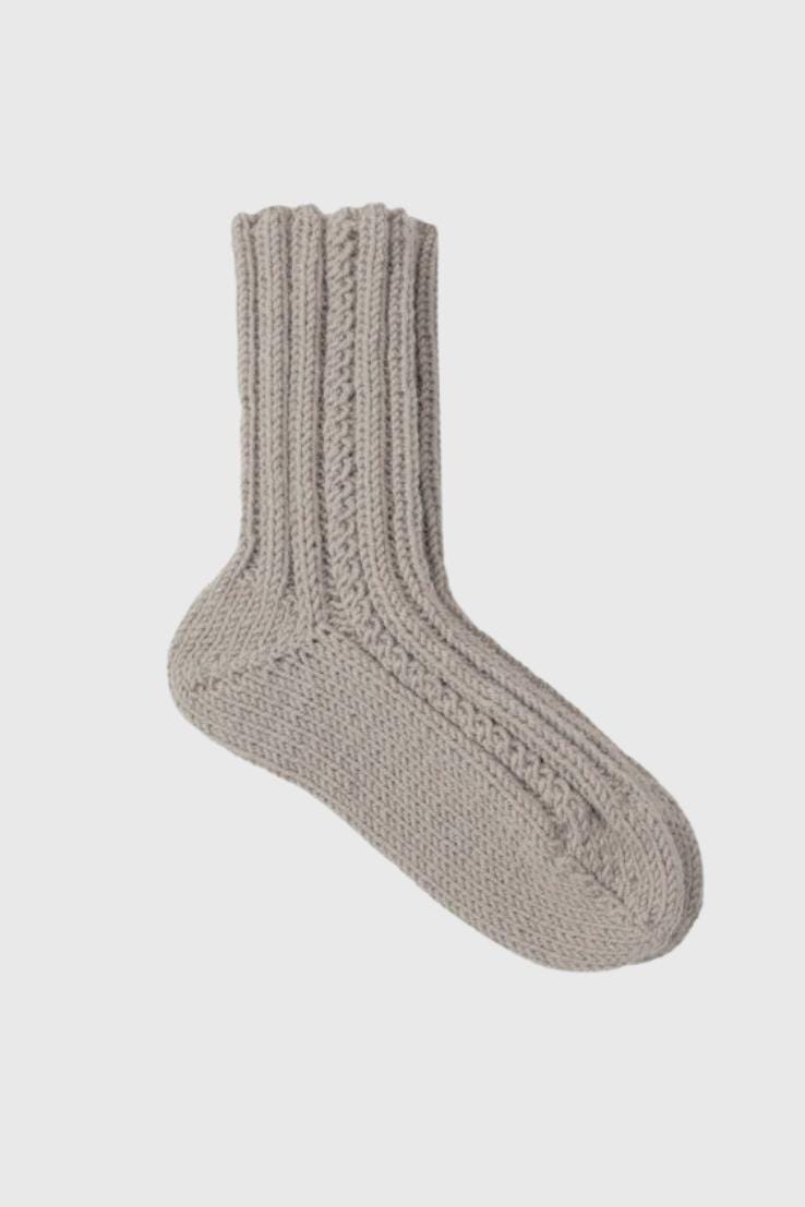 Handmade Merino Wool Socks: Thin Knit Unisex Cozy Socks